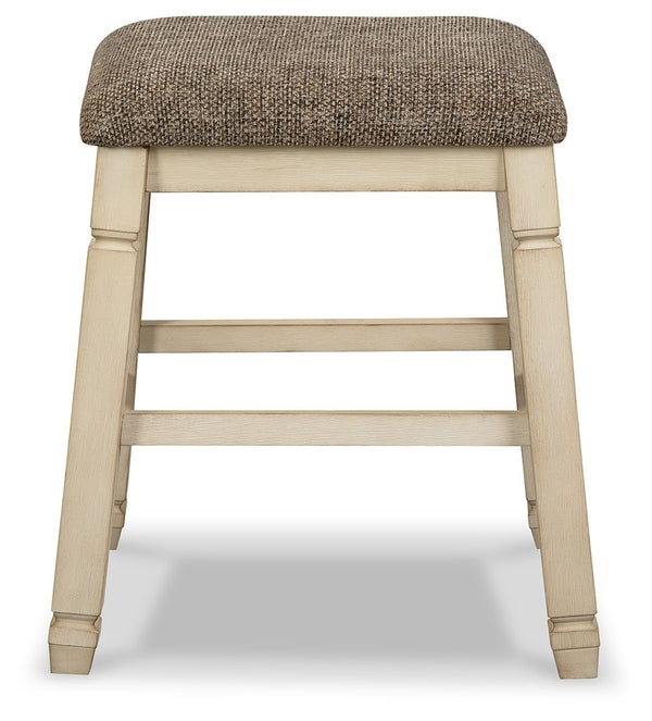 Bolanburg - Upholstered Stool (Set of 2) - Beige