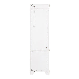Magnolia Manor - Left Pier - Antique White