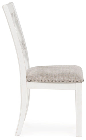 Robbinsdale - Dining Upholstered Side Chair (Set of 2) - Antique White