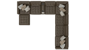 Siena - Modular Sectional And Cocktail Ottoman