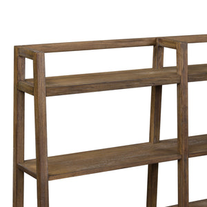 Stone Brook - Credenza Hutch - Rustic Saddle