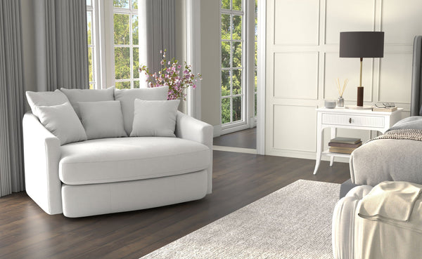 Matty - Round Accent Cuddle Chaise