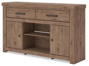 Garistyn - LG TV Stand With Fireplace Option