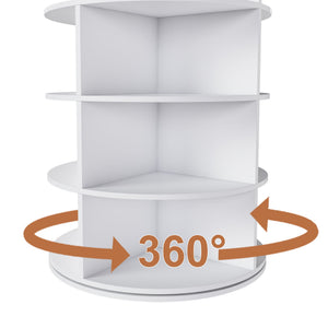 Rotating Shoe Rack Tower