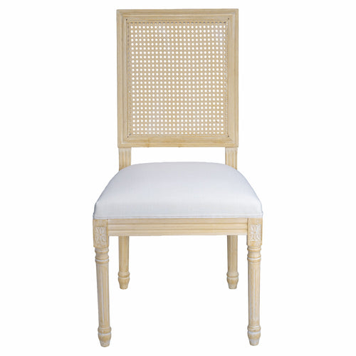 Dining Chairs With Square Back (Set of 2)