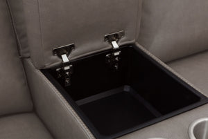 Momentum - Modular Power Reclining Sectional With Power Adjustable Headrests