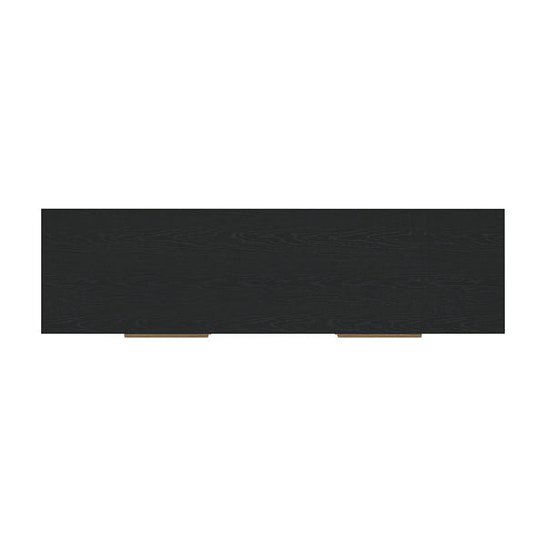 Kozmour - Six Drawer Dresser - Black / Brown