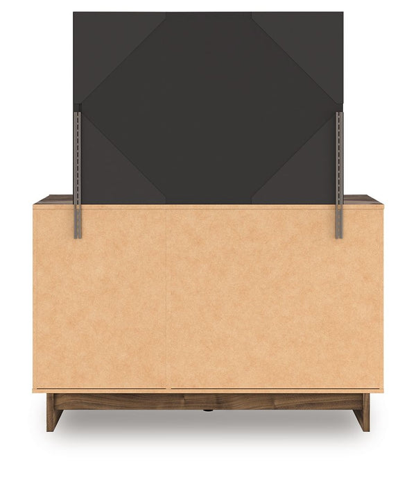 Chirason - Dresser And Mirror - Brown