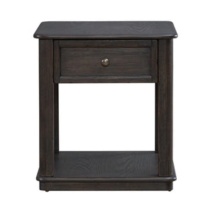 Wallace - End Table - Aged Oak