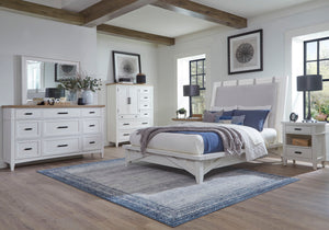 Americana Modern Bedroom - 9 Drawer Dresser