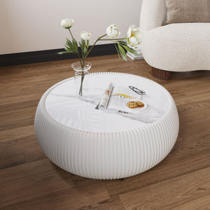 Drum Shaped Coffee Table