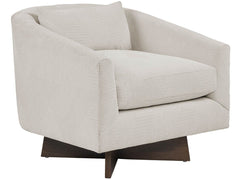 Lamar - Swivel Chair, Special Order - White / Gray