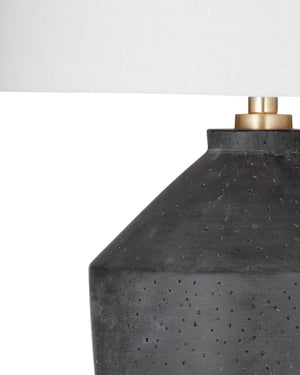 Kaycee - Table Lamp - Matte Black / White