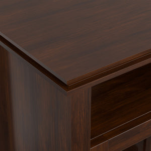 Artisan - TV Media Stand, Handcrafted - Russet Brown