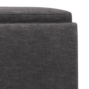 Natasha - Multifunctional Storage Ottoman With Tray