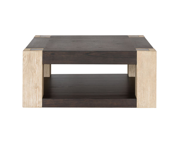Harmony - Cocktail Table - Carbon Mindi / Blonde Acacia