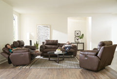 Sorrento - Power Lay Flat Recliner - Kola