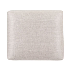Corso - Upholstered Console Stool - Natural & Concrete