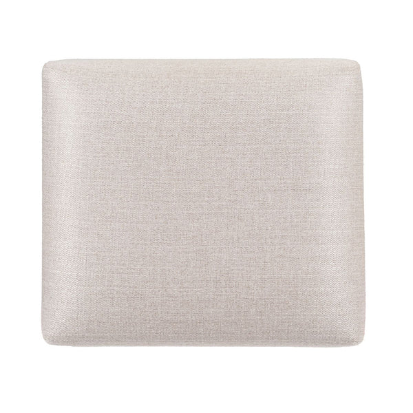 Corso - Upholstered Console Stool - Natural & Concrete