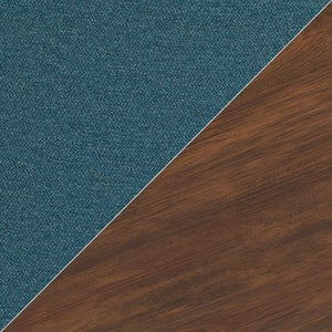 Lyncott - Dining Uph Side Chair (Set of 2) - Blue / Brown