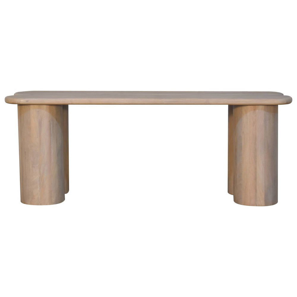 Twin Plank Marble Bench - Marble