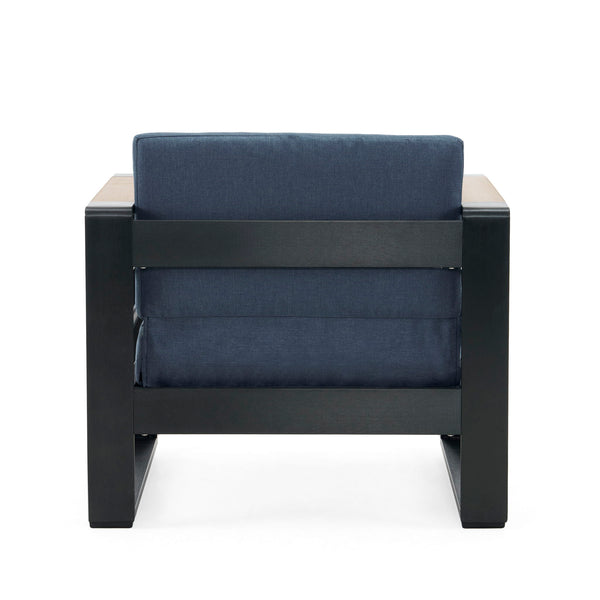 Giovanna - Club Chair Set With Aluminum Frame