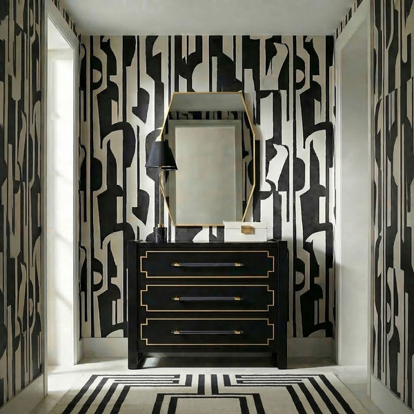 Naomi - Table Lamp - Black / Gold