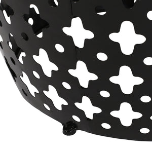 Modern Design, Metal End Table, Large