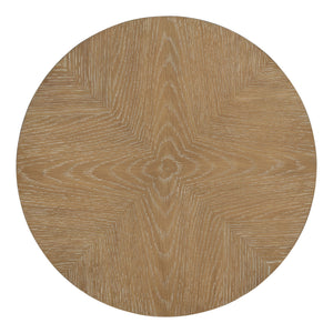 Escape - 3 Piece Occasional Table Set - Glazed Natural Oak / Black Metal Trim