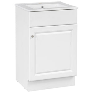 Bathroom Vanity With Sink, Cabinet With Adjustable Shelf