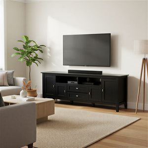 Warm Shaker - TV Media Stand - Black