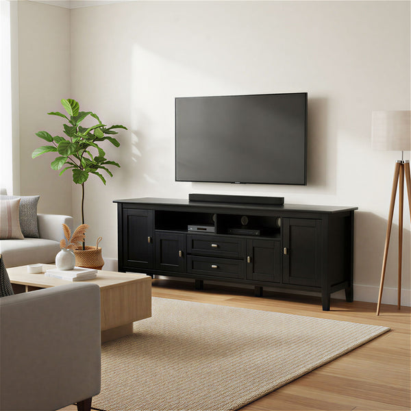 Warm Shaker - TV Media Stand - Black