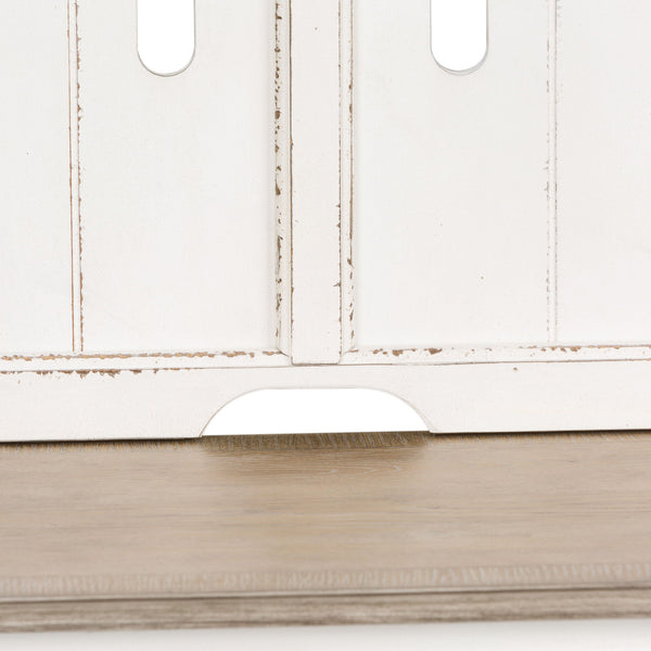 Magnolia Manor - Entertainment Hutch - Antique White