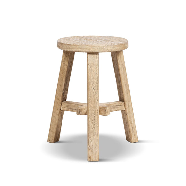 Linden - Round Stool - Light Brown