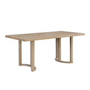 Modern Dining Table Solid Wood
