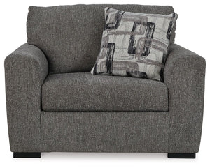 Gardiner - Chair And A Half - Pewter