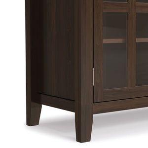 Artisan - Tall TV Media Stand - Natural Aged Brown