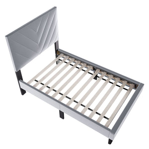 Bed Set With Adjustable Headboard