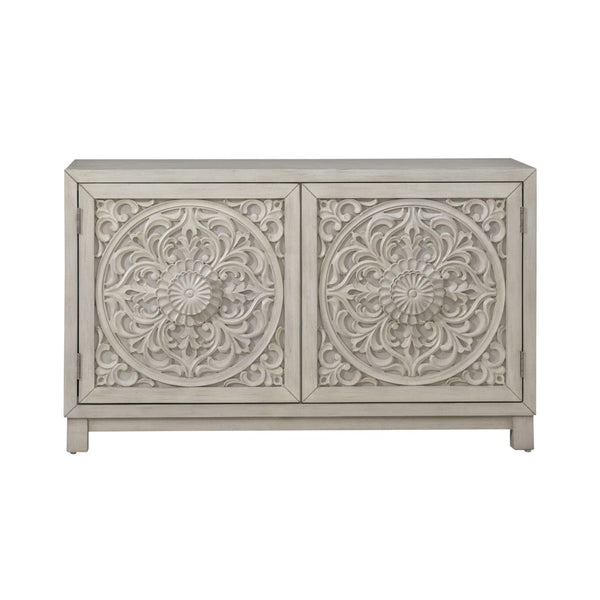 Sundance - 2 Door Accent Cabinet - Antique Linen