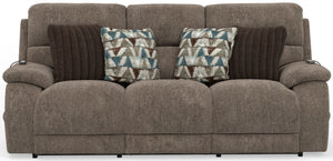 Joya - Power Headrest Power LayFlat Reclining Sofa With CR3 Heat/Massage/Lumbar/ZG