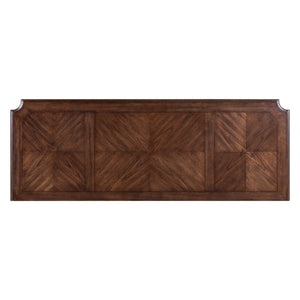 Provence Park - Jr Executive Credenza - Chateau Brown