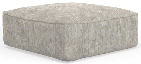 Bucktown - Cocktail Ottoman - Parchment