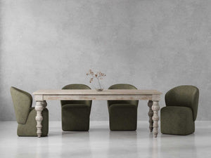 Crossings - Eden Rectangular Dining Table - Toasted Tumbleweed