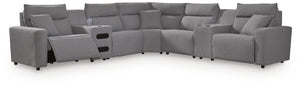 Modmax II - Reclining Sectional - Salt And Pepper