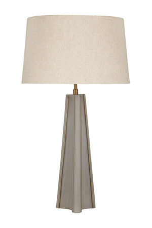 Moreland - Table Lamp - Antique Gray / Gold Highlights