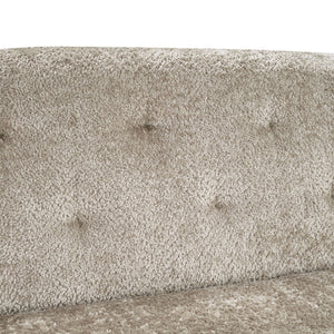 3 Seater Tufted Upholstered Couch Comfy Living Room Sofa