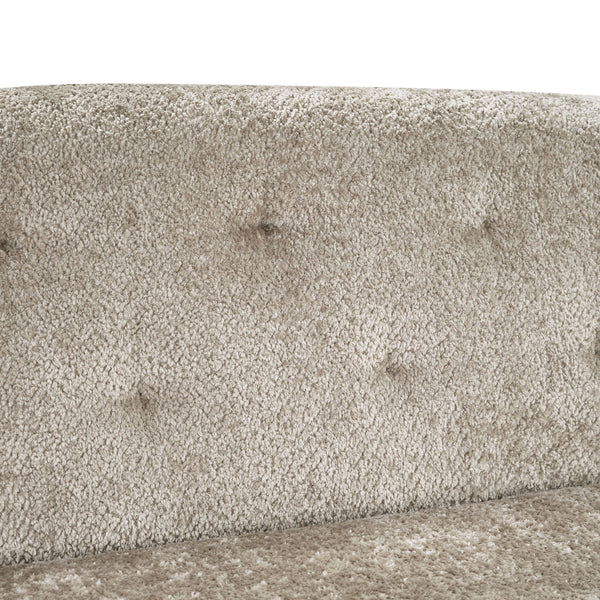 3 Seater Tufted Upholstered Couch Comfy Living Room Sofa