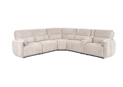 Modesto - Modular Power Reclining Sectional With Power Adjustable Headrests