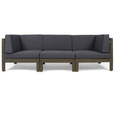 Oana - 3 Piece Sofa Set With Water Resistant Cushions