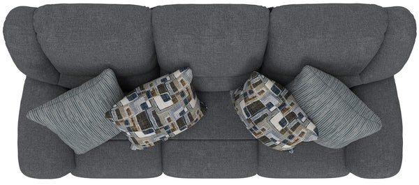 Trifecta - Sofa With 3 Recliners and Drop Down Table